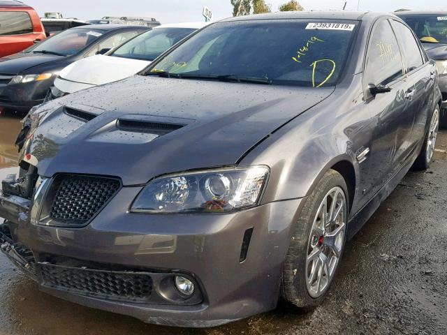 6G2EC57Y79L220552 - 2009 PONTIAC G8 GT GRAY photo 2