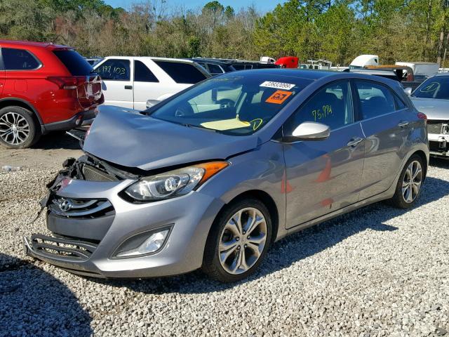 KMHD35LE8DU055335 - 2013 HYUNDAI ELANTRA GT SILVER photo 2