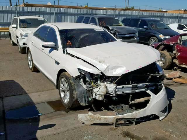 1FAHP2E87DG128165 - 2013 FORD TAURUS SEL WHITE photo 1