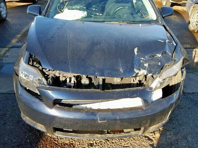 JTKDE167870176018 - 2007 TOYOTA SCION TC BLUE photo 10