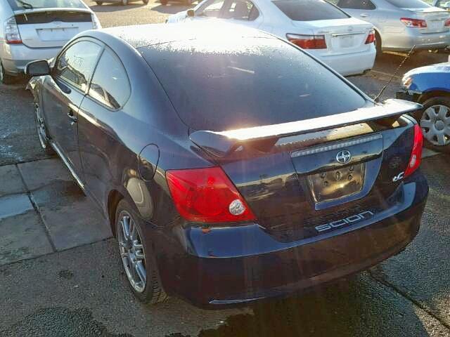 JTKDE167870176018 - 2007 TOYOTA SCION TC BLUE photo 3