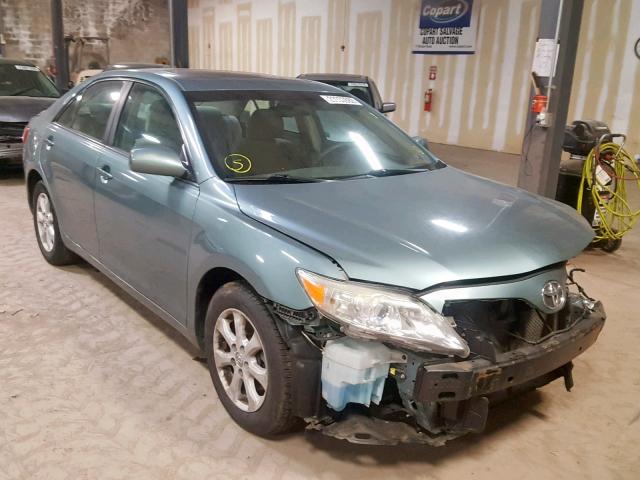 4T1BF3EK1AU537209 - 2010 TOYOTA CAMRY BASE 青色 照片 1