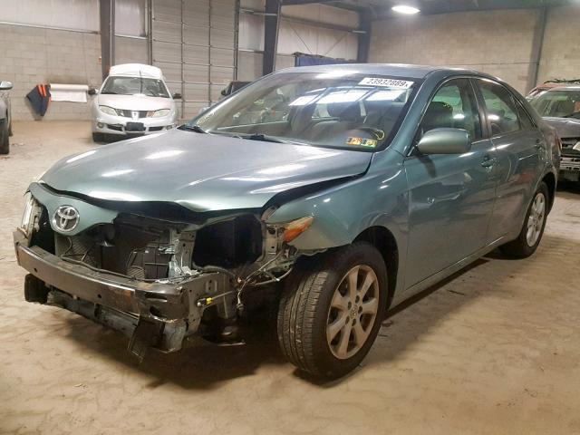 4T1BF3EK1AU537209 - 2010 TOYOTA CAMRY BASE 青色 照片 2