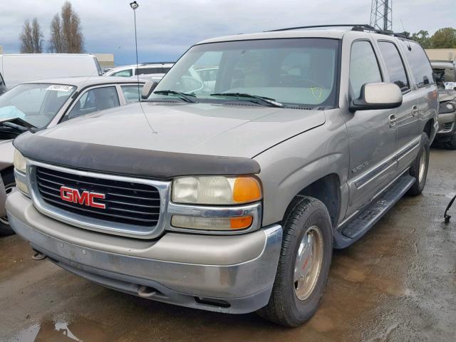 3GKFK16T5YG111957 - 2000 GMC YUKON XL K TAN photo 2