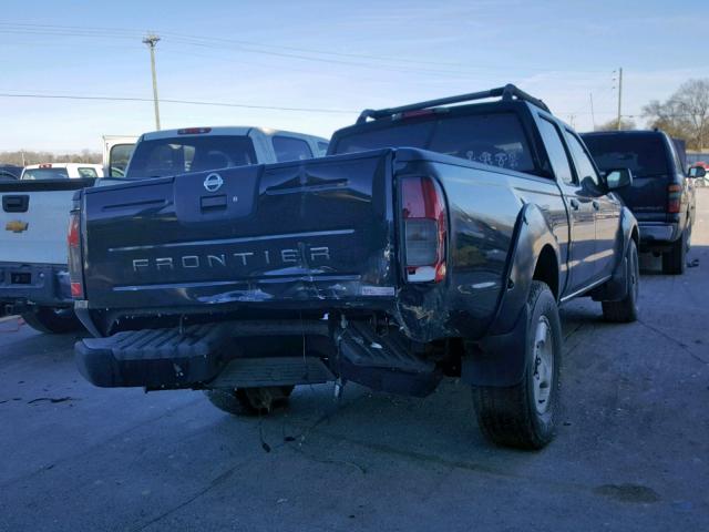 1N6MD29Y22C375395 - 2002 NISSAN FRONTIER C BLACK photo 4