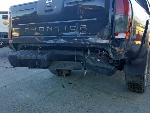 1N6MD29Y22C375395 - 2002 NISSAN FRONTIER C BLACK photo 9