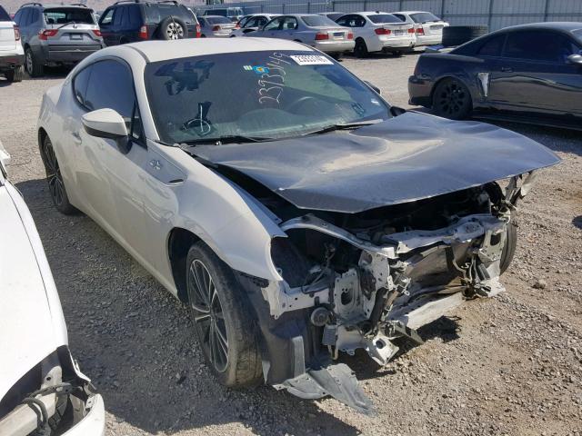 JF1ZNAA15D1723127 - 2013 TOYOTA SCION FR-S WHITE photo 1