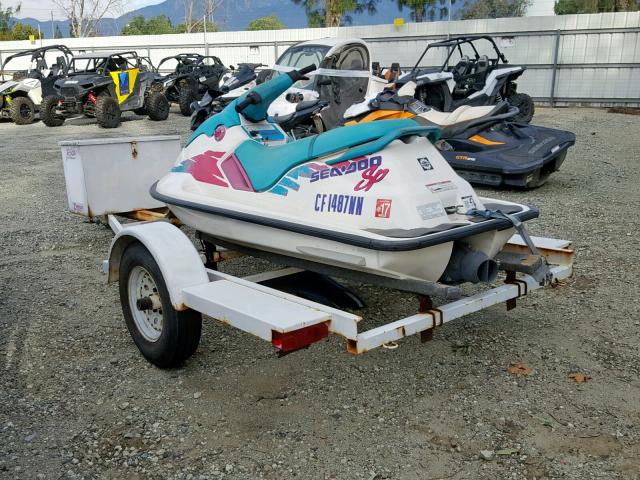 ZZN16686C494 - 1994 BOMBARDIER JETSKI/TRL WHITE photo 3