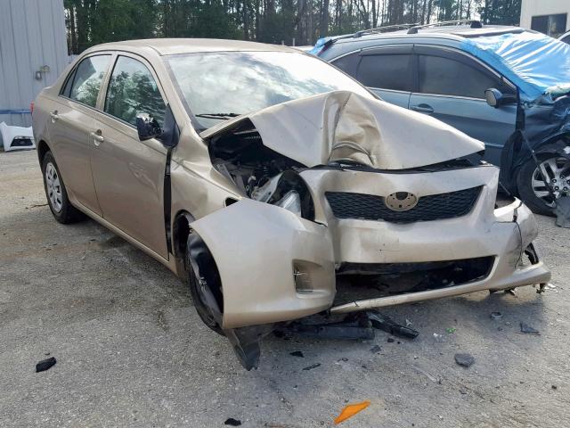 1NXBU4EE6AZ307588 - 2010 TOYOTA COROLLA BA GOLD photo 1