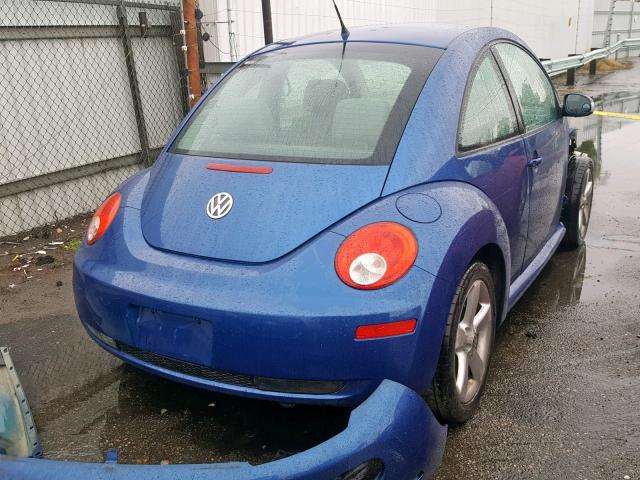 3VWSW31C57M515842 - 2007 VOLKSWAGEN NEW BEETLE Mavi foto 4