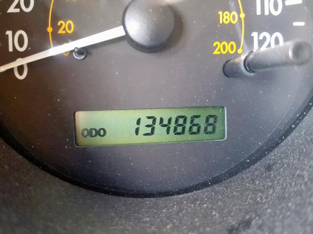 KL1TD626X5B353421 - 2005 CHEVROLET AVEO BASE წითელი ფოტო 8