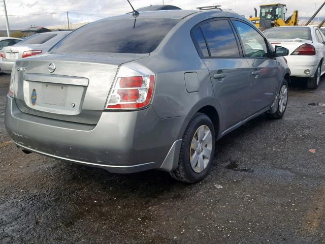 3N1AB61E99L664795 - 2009 NISSAN SENTRA 2.0 GRAY photo 4