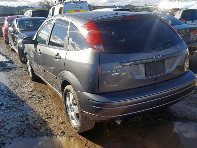 1FAFP37N37W150173 - 2007 FORD FOCUS ZX5 GRAY photo 3