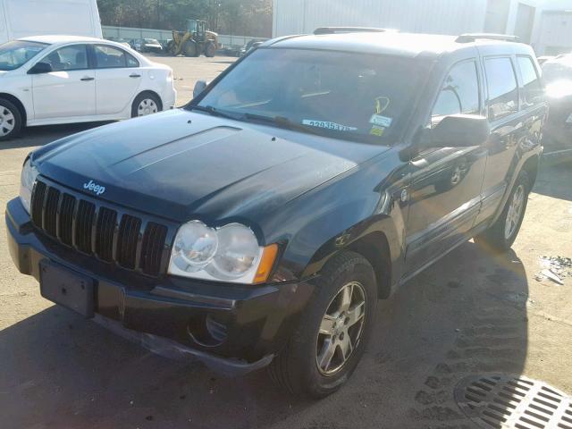 1J4HR48N76C250904 - 2006 JEEP GRAND CHER BLACK photo 2