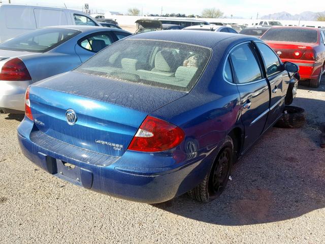 2G4WC552361205328 - 2006 BUICK LACROSSE C BLUE photo 4