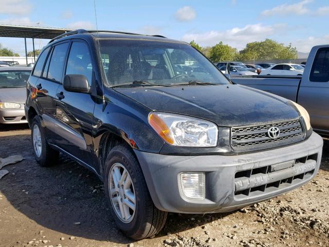 JTEGH20V120077070 - 2002 TOYOTA RAV4 BLACK photo 1