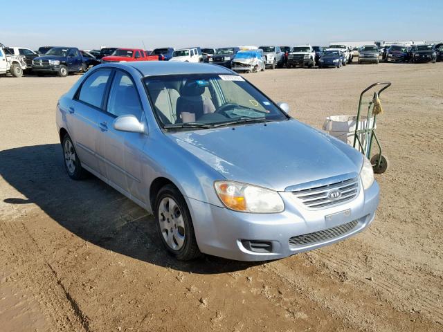 KNAFE121875422230 - 2007 KIA SPECTRA EX BLUE photo 1