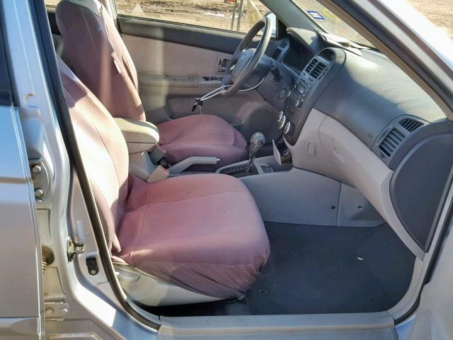 KNAFE121875422230 - 2007 KIA SPECTRA EX BLUE photo 5