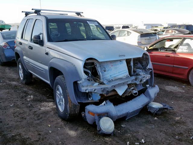 1J4GL48K02W140305 - 2002 JEEP LIBERTY SP SILVER photo 1