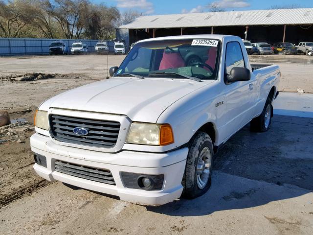 1FTYR10U45PA88504 - 2005 FORD RANGER WHITE photo 2