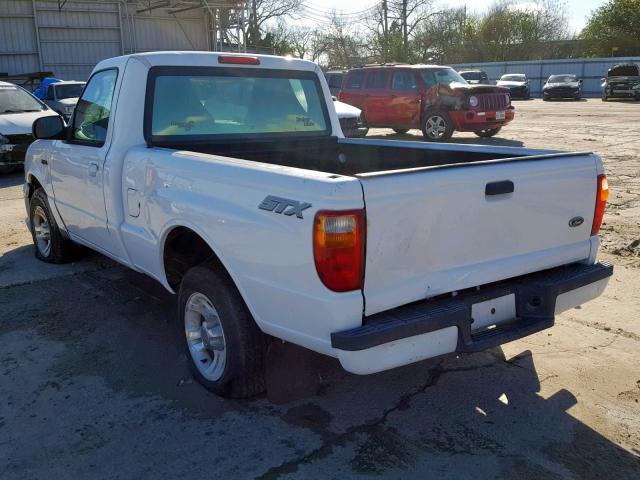 1FTYR10U45PA88504 - 2005 FORD RANGER WHITE photo 3