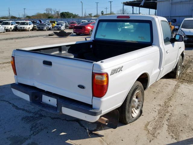 1FTYR10U45PA88504 - 2005 FORD RANGER WHITE photo 4