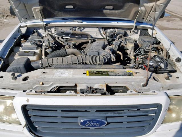 1FTYR10U45PA88504 - 2005 FORD RANGER WHITE photo 7