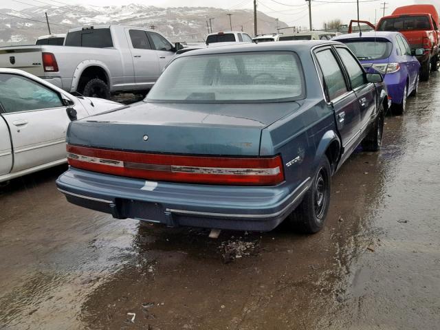 1G4AG55M7S6488500 - 1995 BUICK CENTURY SP GREEN photo 4