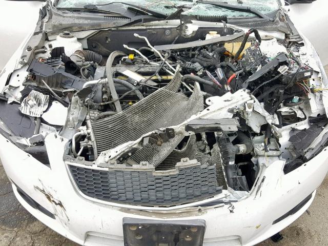 1G1PA5SG1E7367421 - 2014 CHEVROLET CRUZE LS WHITE photo 7