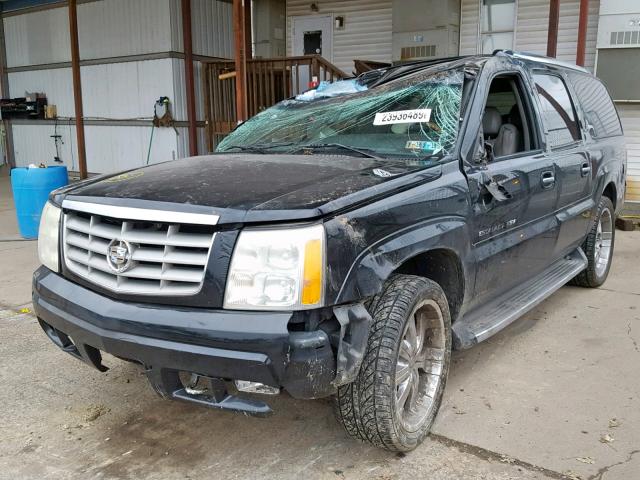 3GYFK66N93G214313 - 2003 CADILLAC ESCALADE E BLACK photo 2