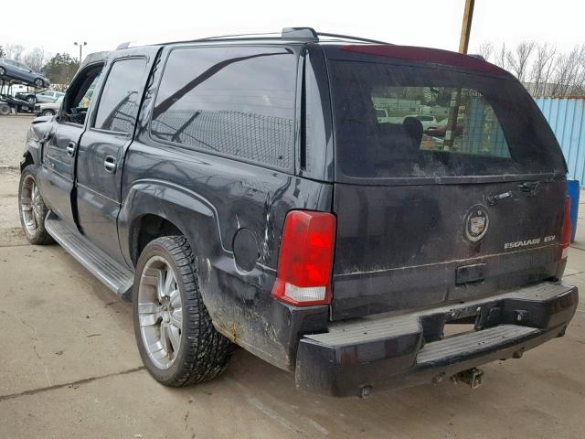 3GYFK66N93G214313 - 2003 CADILLAC ESCALADE E BLACK photo 3