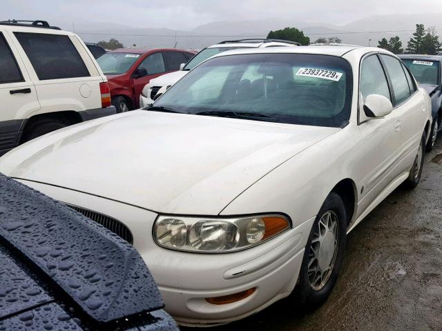 1G4HP54K844106875 - 2004 BUICK LESABRE CU WHITE photo 2