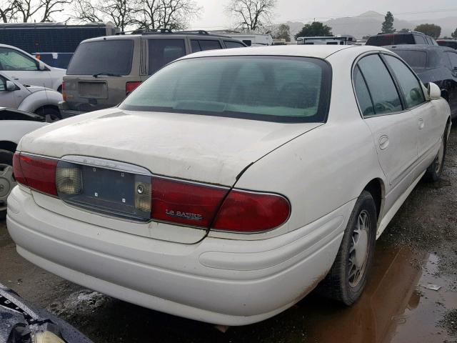 1G4HP54K844106875 - 2004 BUICK LESABRE CU WHITE photo 4