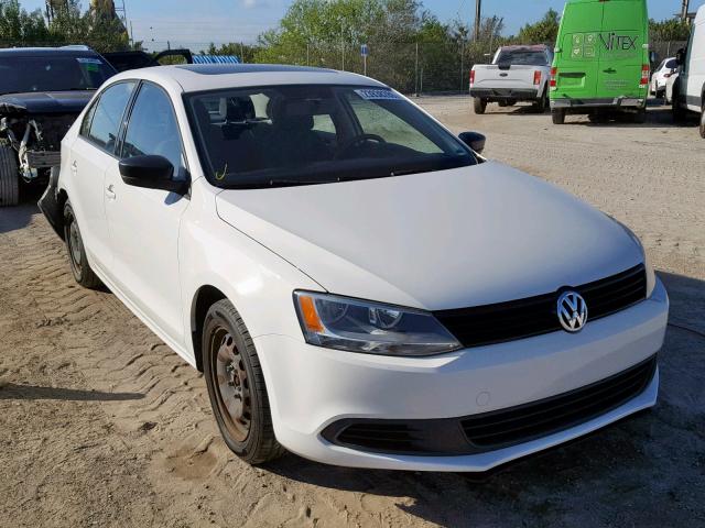 3VW2K7AJ2CM337044 - 2012 VOLKSWAGEN JETTA BASE Սպիտակ լուսանկար 1