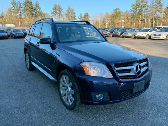 WDCGG8HB1AF448920 - 2010 MERCEDES-BENZ GLK 350 4M BLUE photo 1