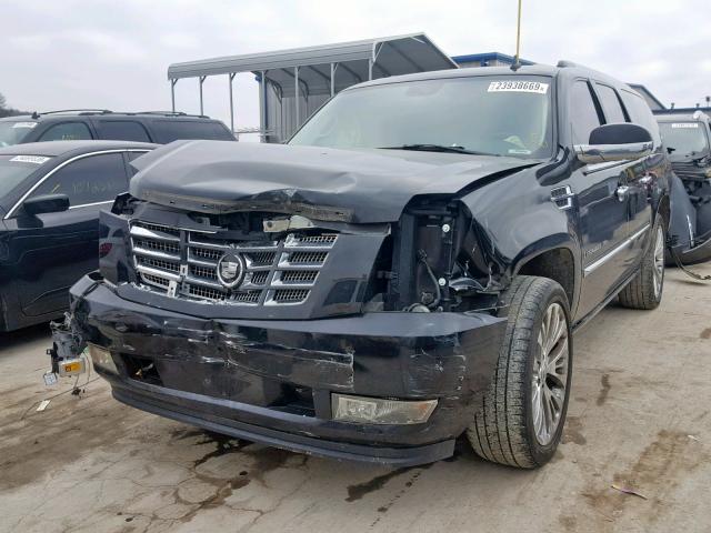 1GYFK66817R417874 - 2007 CADILLAC ESCALADE E BLACK photo 2