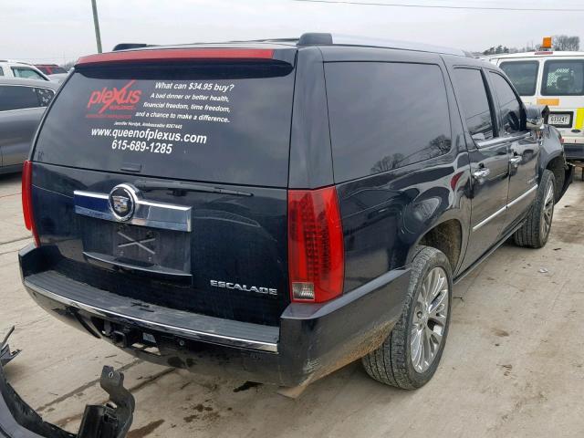 1GYFK66817R417874 - 2007 CADILLAC ESCALADE E BLACK photo 4