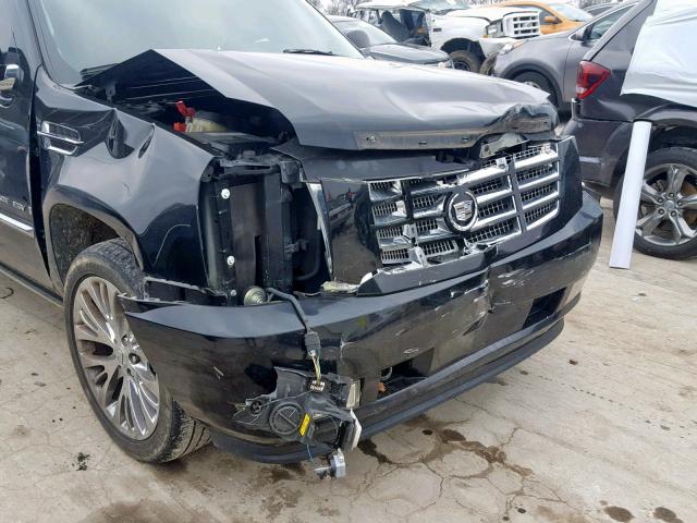 1GYFK66817R417874 - 2007 CADILLAC ESCALADE E BLACK photo 9