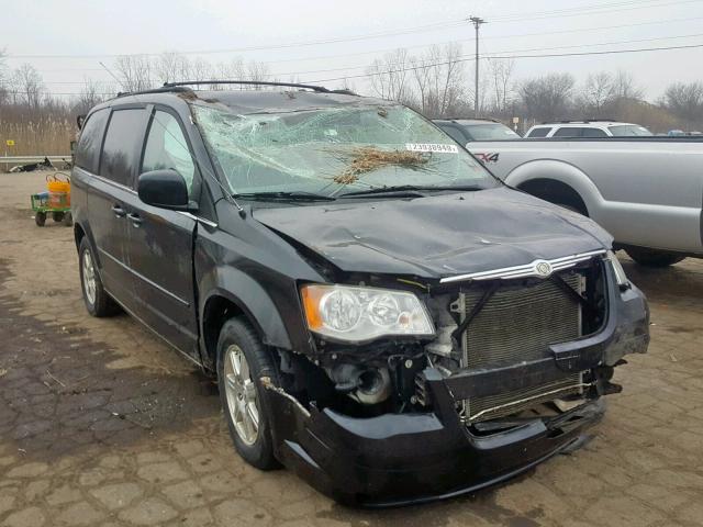 2A8HR54P88R767537 - 2008 CHRYSLER TOWN & COU Սև լուսանկար 1
