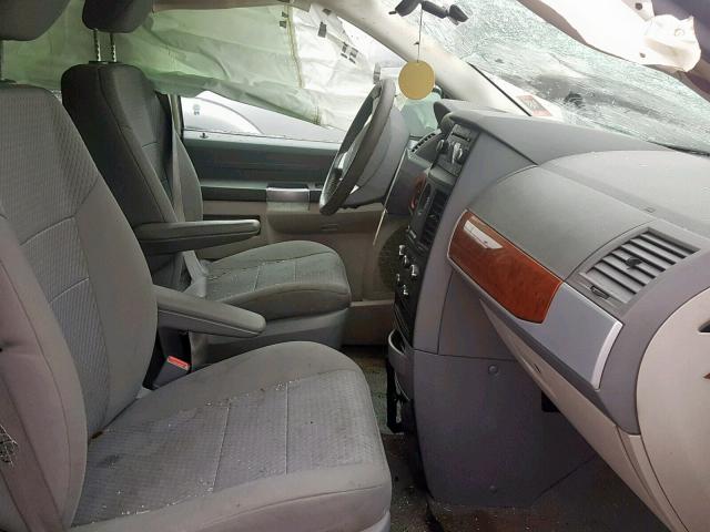 2A8HR54P88R767537 - 2008 CHRYSLER TOWN & COU Սև լուսանկար 5