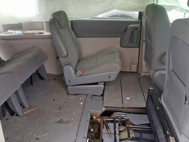 2A8HR54P88R767537 - 2008 CHRYSLER TOWN & COU Սև լուսանկար 6