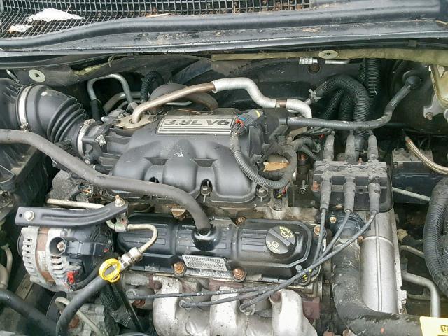 2A8HR54P88R767537 - 2008 CHRYSLER TOWN & COU Սև լուսանկար 7