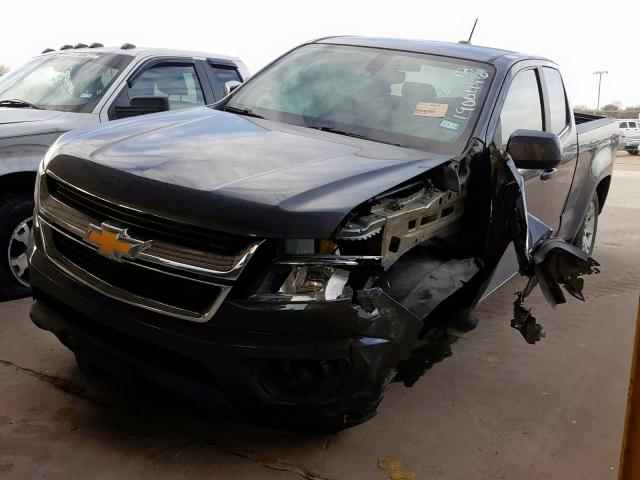 1GCHSCEA0G1216418 - 2016 CHEVROLET COLORADO L GRAY photo 2