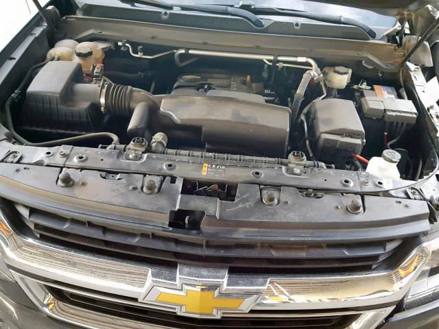 1GCHSCEA0G1216418 - 2016 CHEVROLET COLORADO L GRAY photo 7