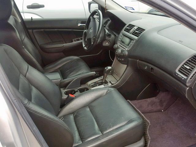 JHMCM56876C004130 - 2006 HONDA ACCORD EX SILVER photo 5