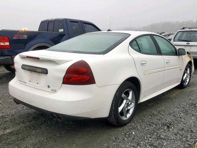 2G2WR524741343870 - 2004 PONTIAC GRAND PRIX WHITE photo 4