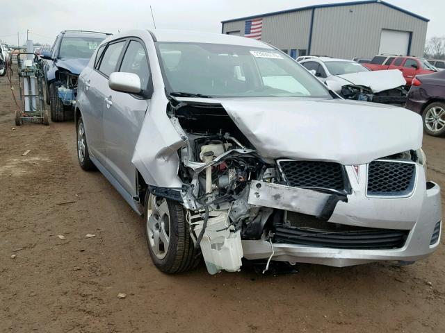 5Y2SP67839Z469773 - 2009 PONTIAC VIBE SILVER photo 1