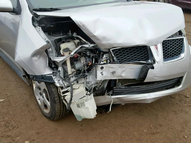 5Y2SP67839Z469773 - 2009 PONTIAC VIBE SILVER photo 9