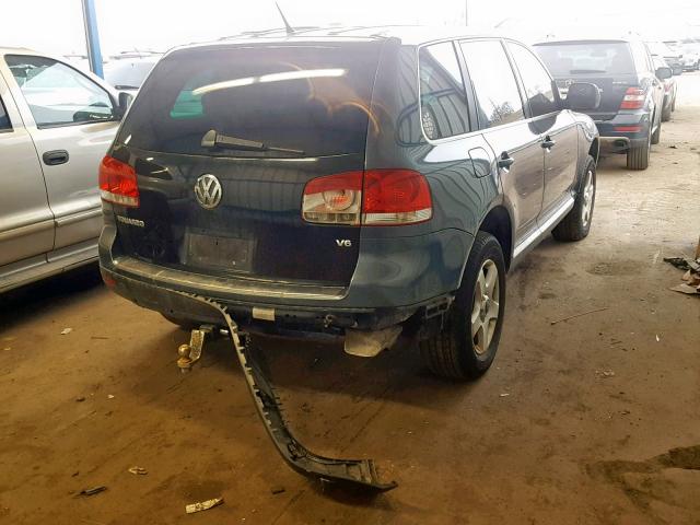 WVGZG77L26D004060 - 2006 VOLKSWAGEN TOUAREG 3. BLUE photo 4