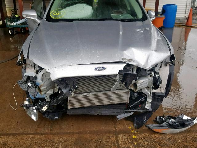 3FA6P0K94FR101199 - 2015 FORD FUSION TIT SILVER photo 9